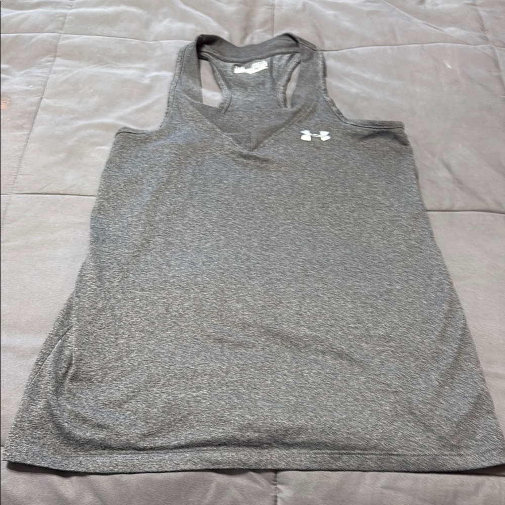 Under Armour Gray Athletic Tank Top